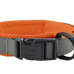 Schnäppchen HUNTER Halsung Vario Basic Maldon 25-35/S orange/grau